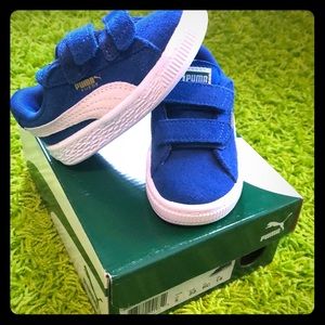 Puma Suede - Blue, New in Box - Size 5